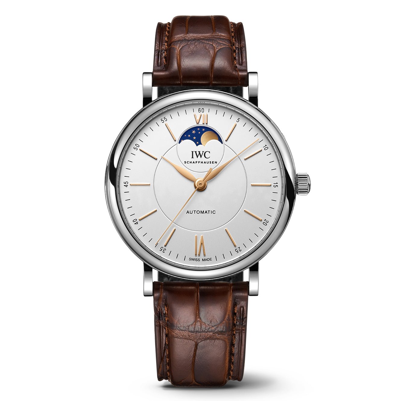 IWC Portofino Automatic Moon Phase 40mm Mens Watch IW459401