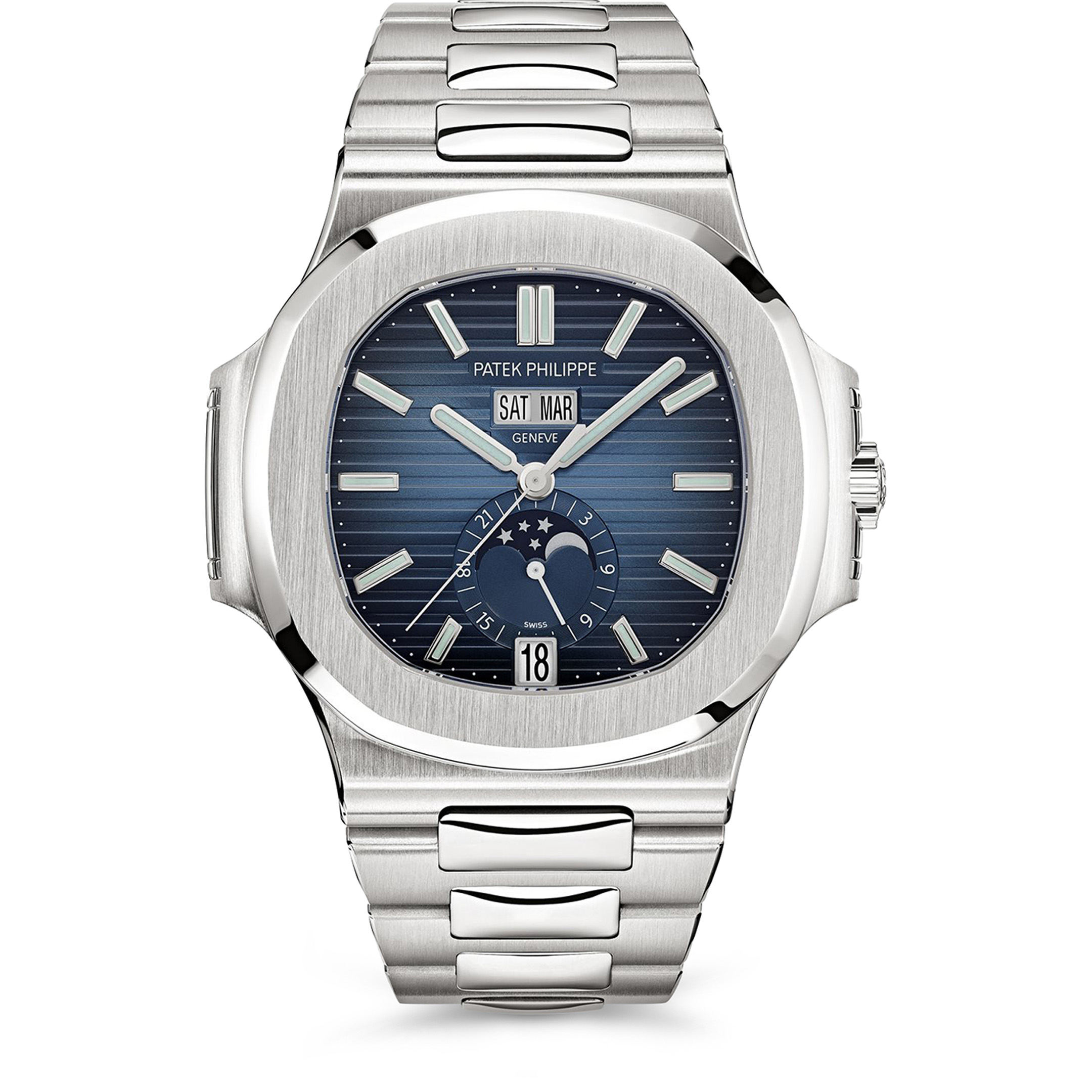 Patek Philippe Nautilus Steel 5726-1A-014 with Black Gradated dial