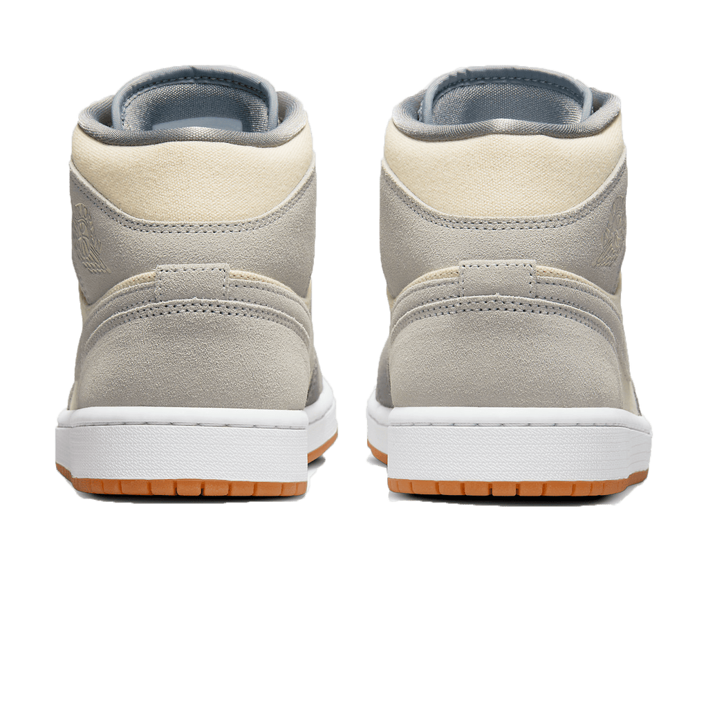 Air Jordan 1 Mid Coconut Milk Particle Grey