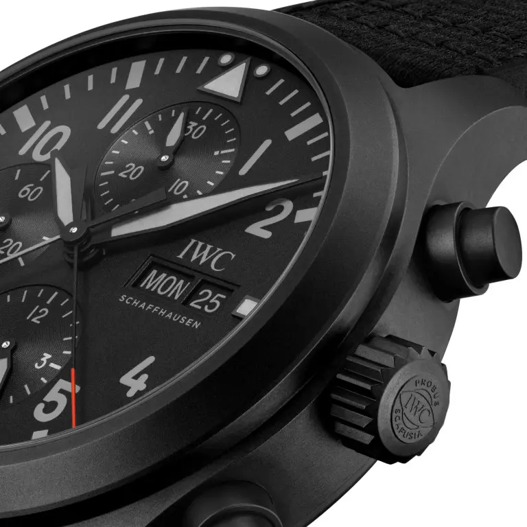 IWC Pilot's Watch Double Chronograph Top Gun Ceratanium 44mm IW371815