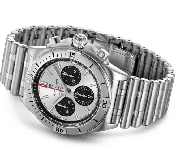 Breitling Watch Chronomat B01 42 Silver Bracelet