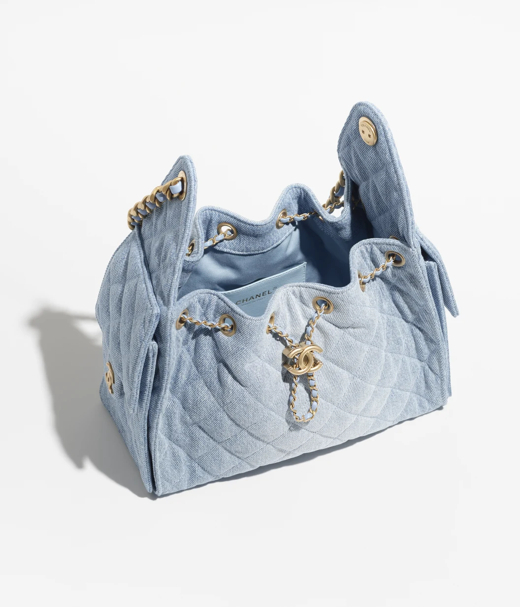 CHANEL 25 small bag(blue)
