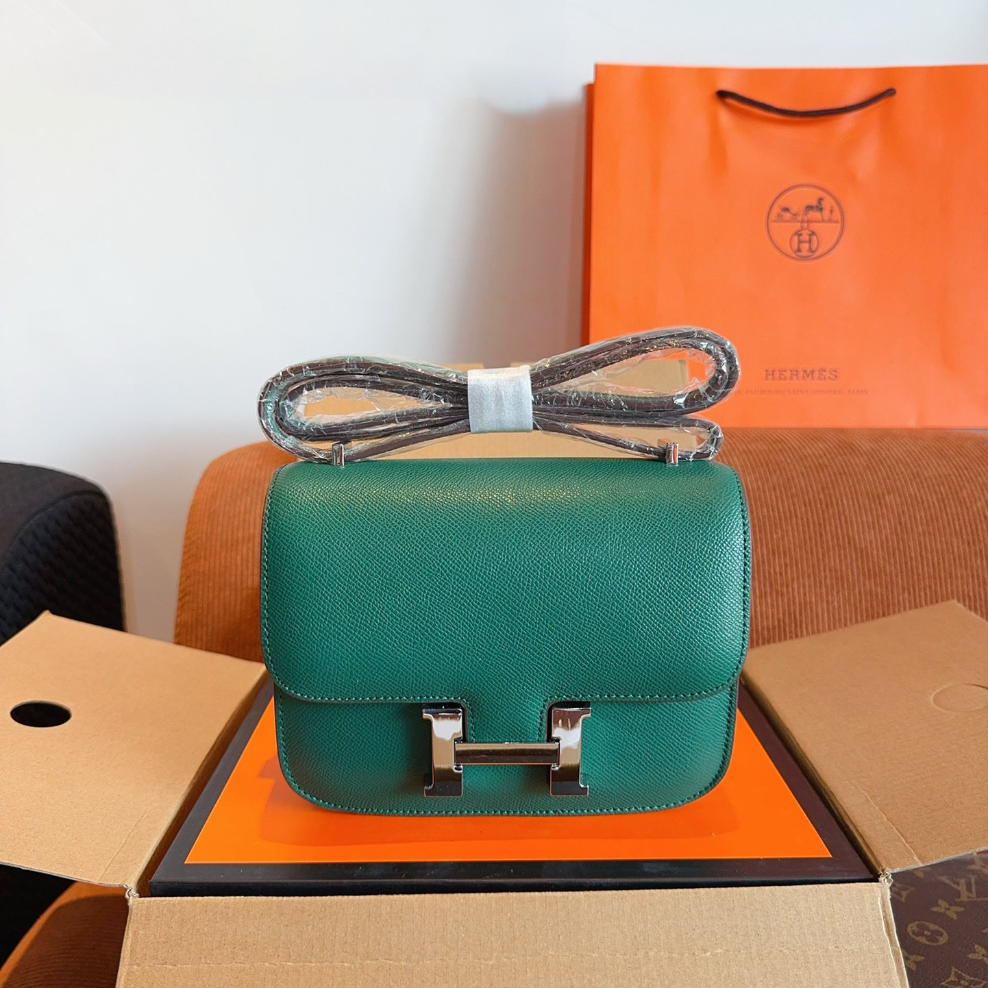 Constance Mini 18 Bag Palladium Hardware