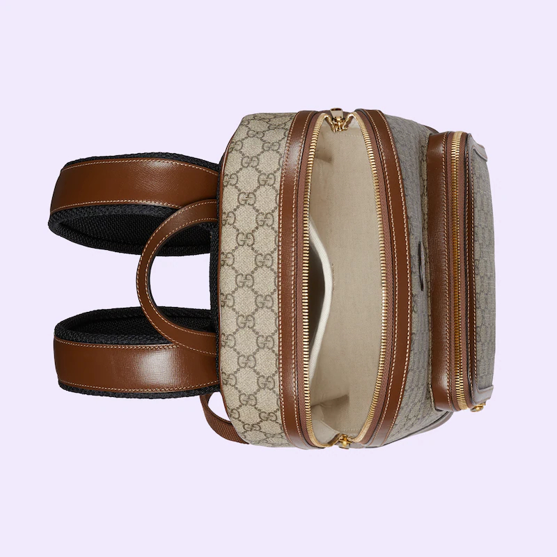 BACKPACK WITH INTERLOCKING G