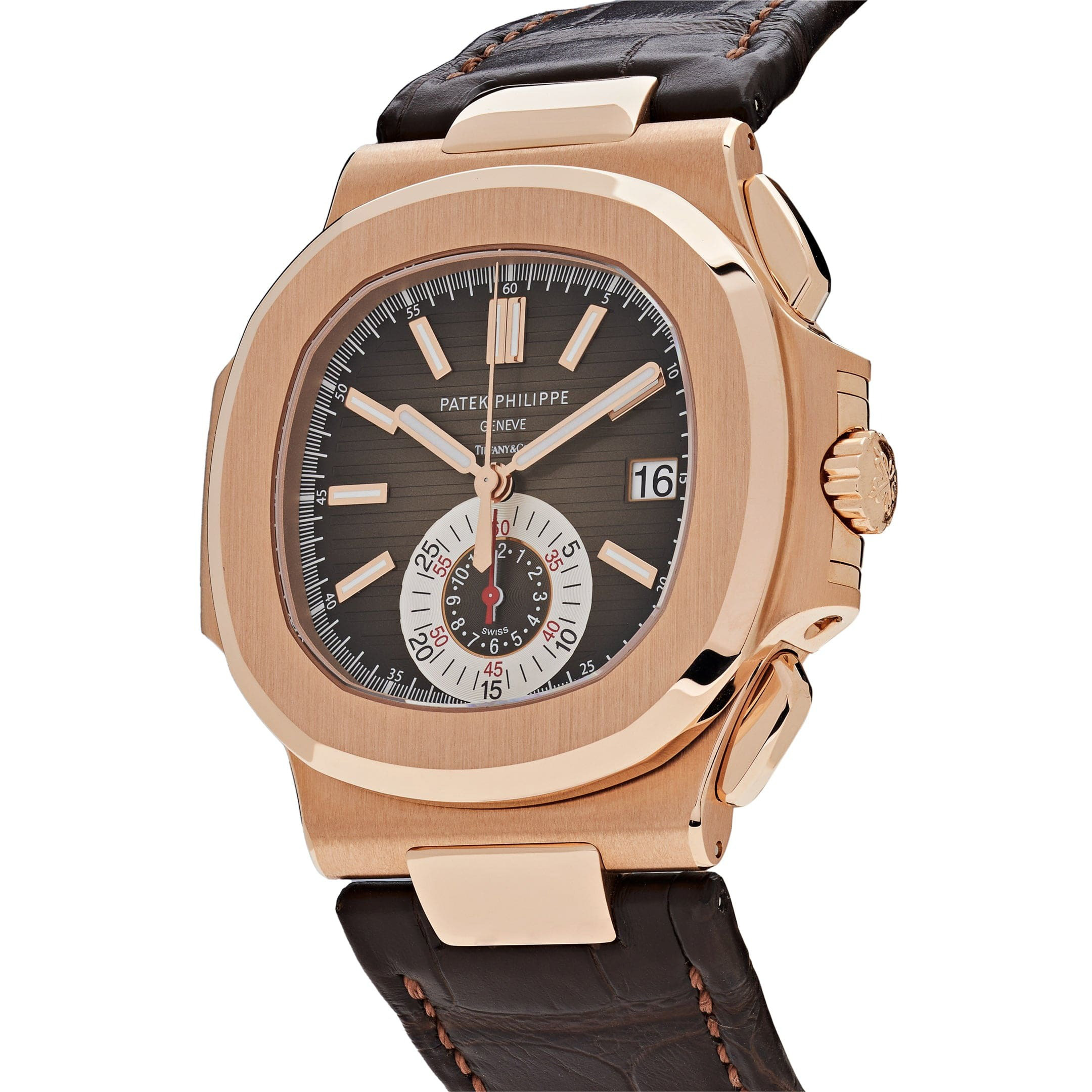 Patek Philippe Watches Nautilus Mens Rose Gold 5980R-001