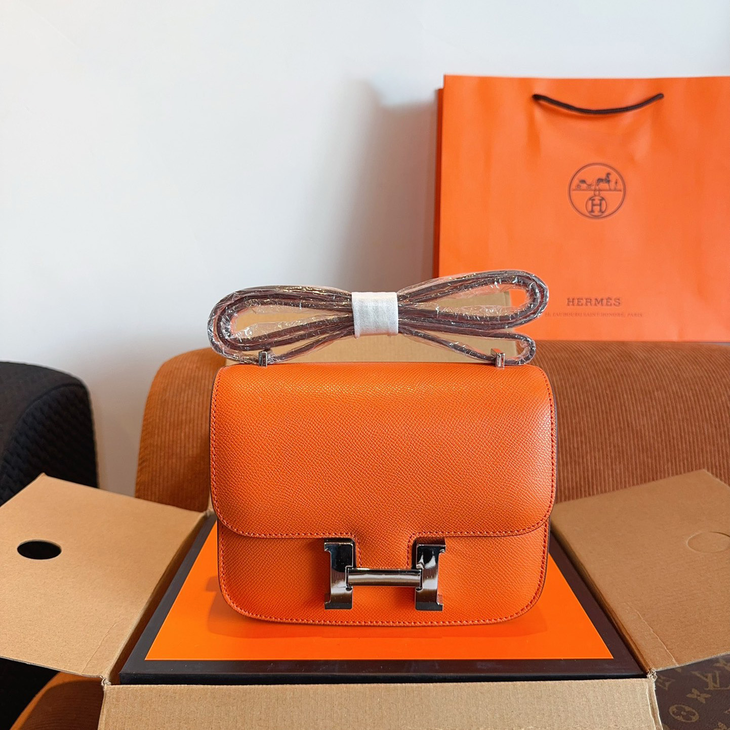 Constance Mini 18 Bag Palladium Hardware