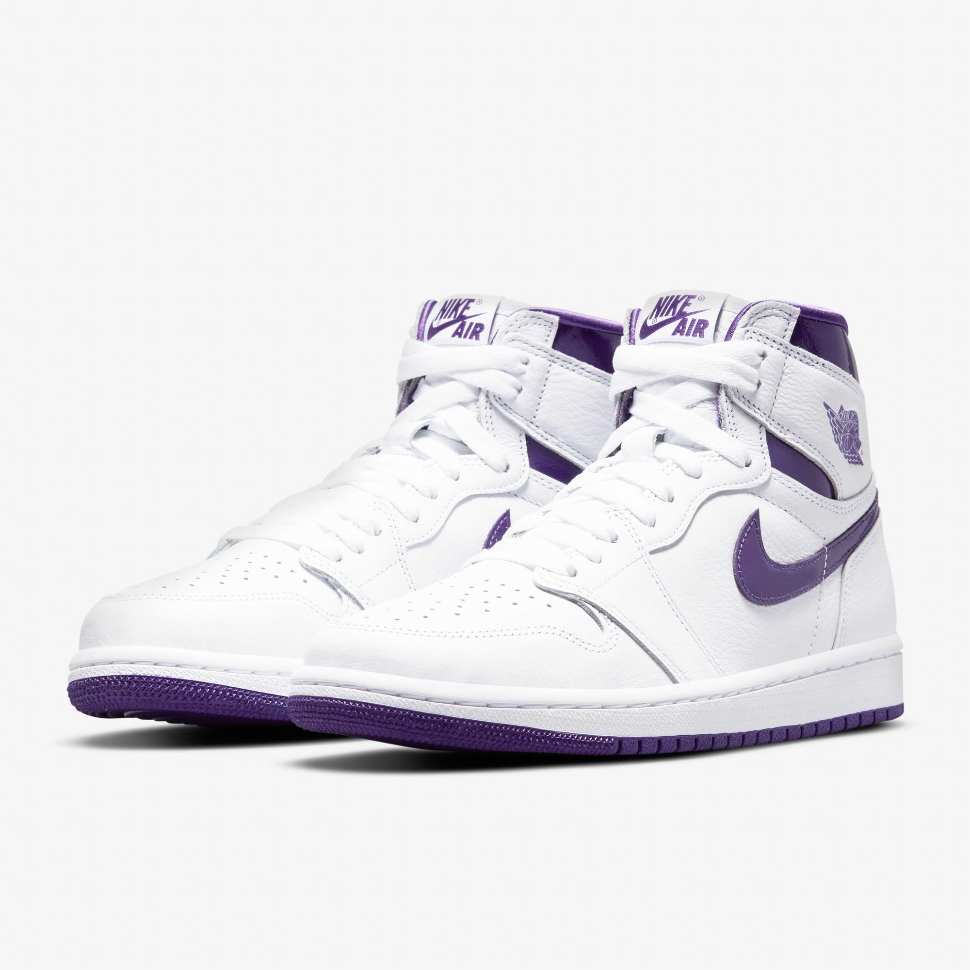 Jordan 1 High Retro OG – Metallic Court Purple