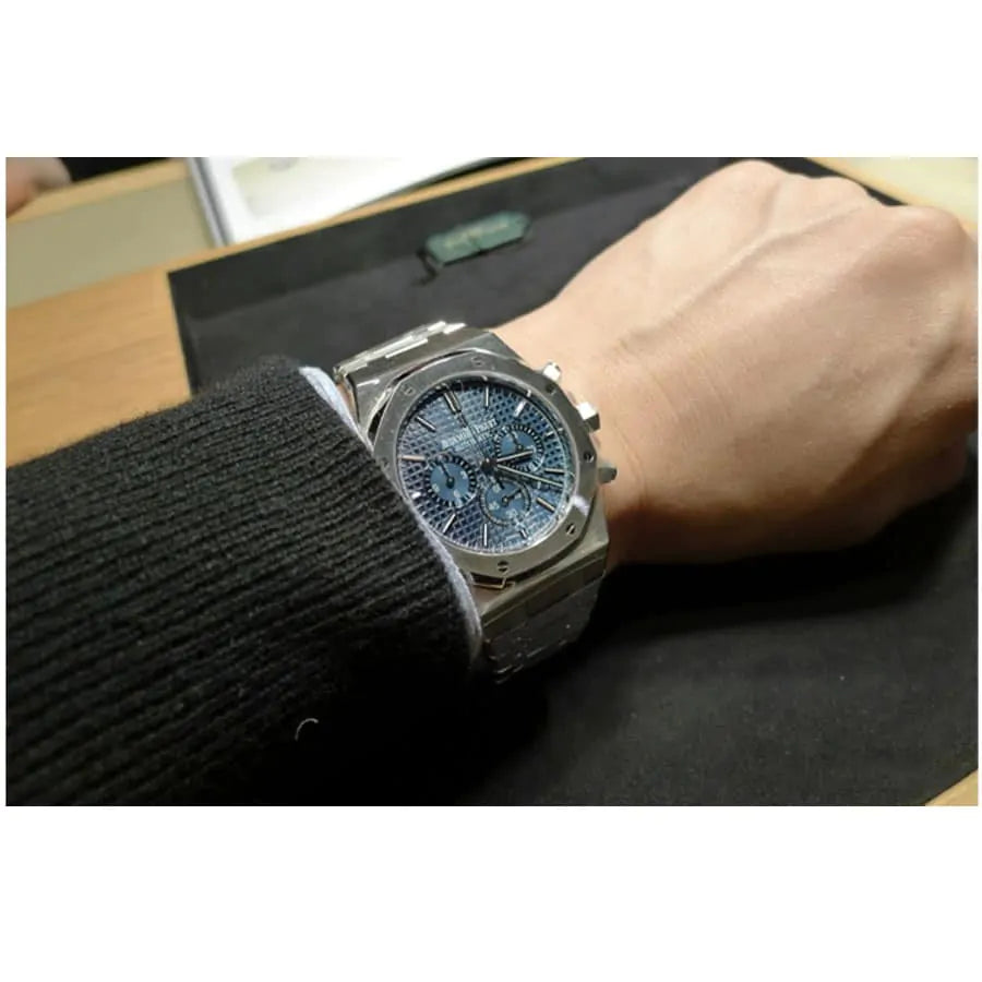 Audemars Piguet Royal Oak Chronograph Blue Dial 41MM Watch