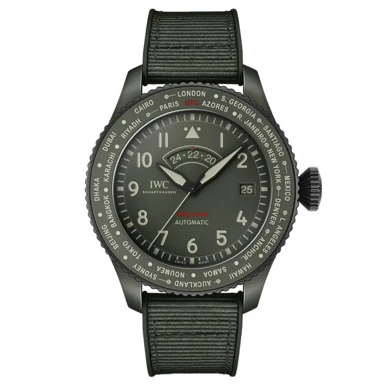 IWC Pilot's Watch Timezoner Woodland 46mm IW395601