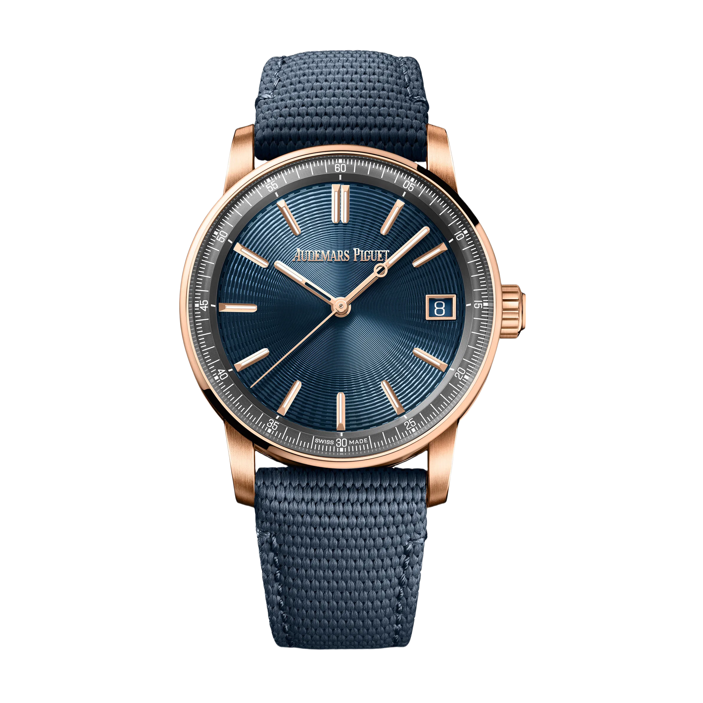 Audemars Piguet Code 11.59 Selfwinding 41mm Pink Rose Gold Blue Dial | 15210OR.OO.A348KB.01