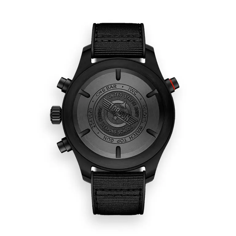 IWC Pilot's Watch Double Chronograph Top Gun Ceratanium 44mm IW371815