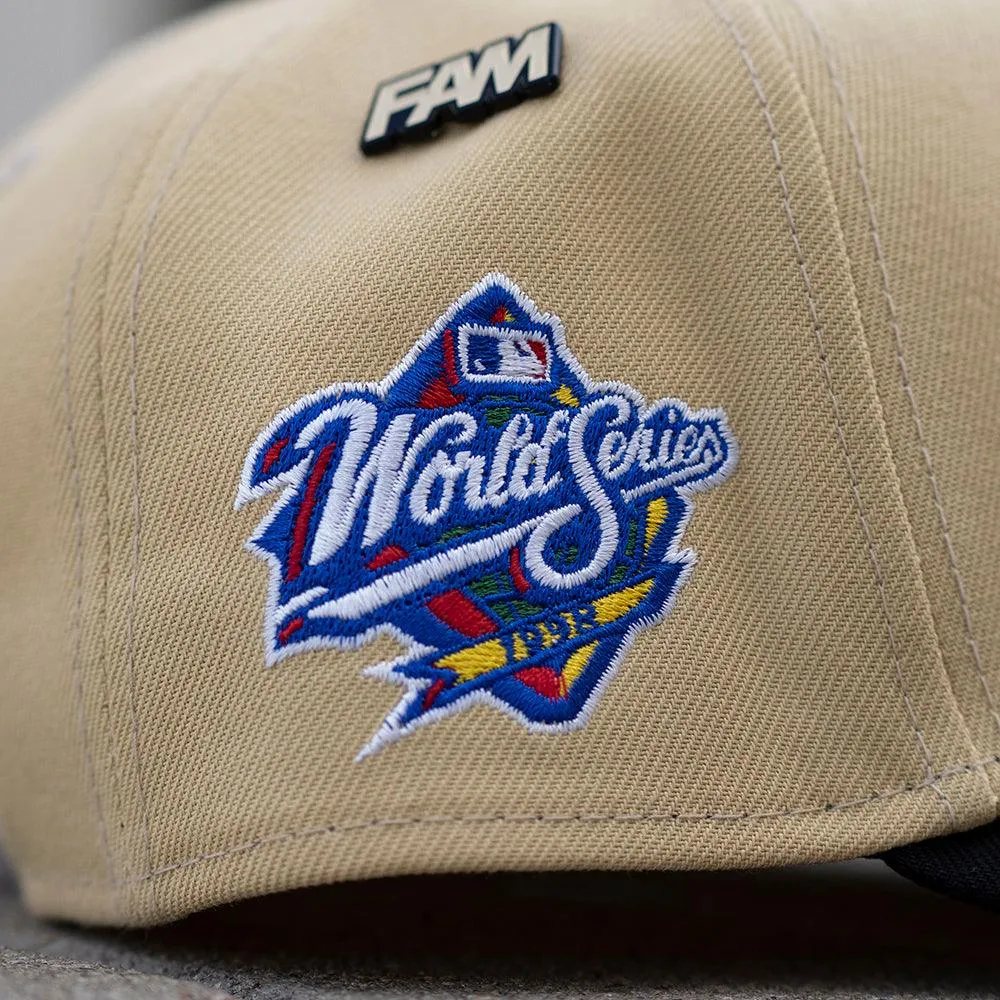 NEW ERA 9FORTY A-FRAME MLB NEW YORK YANKEES WORLD SERIES 1998 TWO TONE / KELLY GREEN UV SNAPBACK