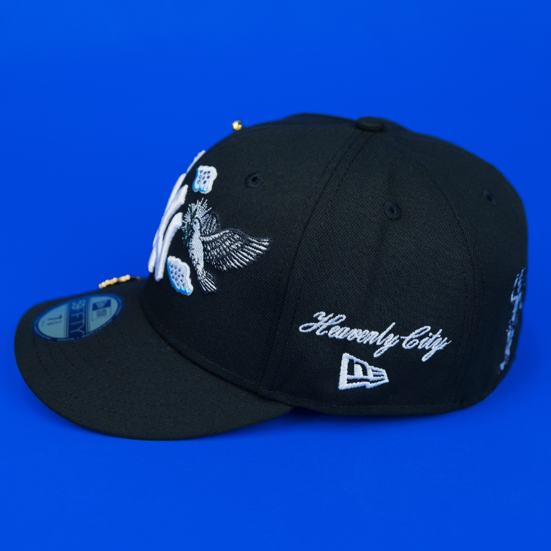 NEW ERA EXCLUSIVE 59FIFTY BLACK NEW YORK YANKEES 