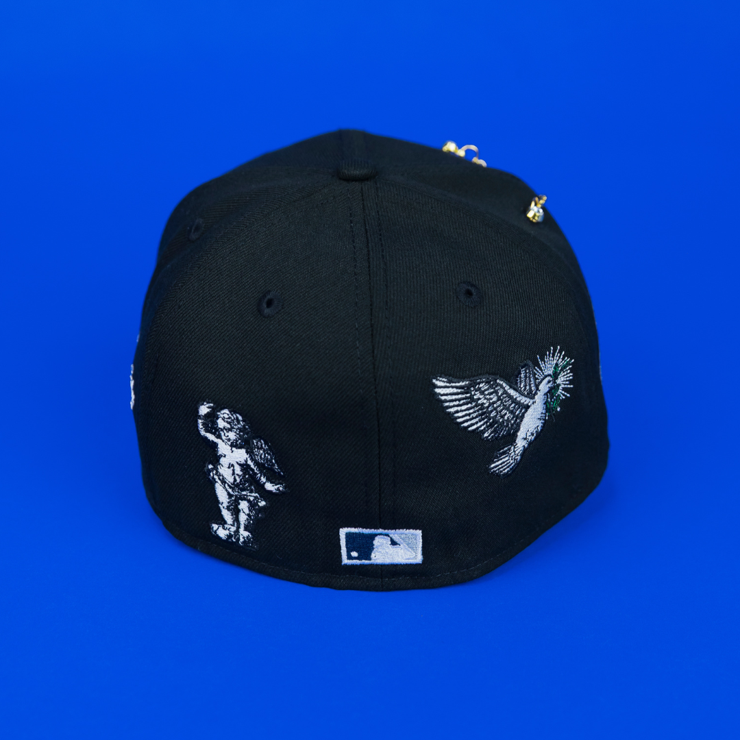 NEW ERA EXCLUSIVE 59FIFTY BLACK NEW YORK YANKEES 