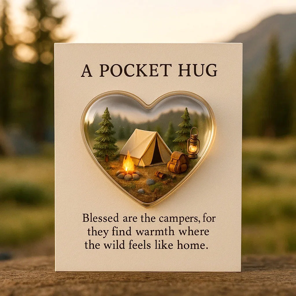 Outdoor enthusiasts: Pocket Hug with Inspirational Gift Cards 💌