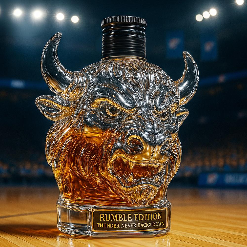 🏆🏀Thunder Championship Commemorative Decanter （Limited time gift commemorative crystal cup event）