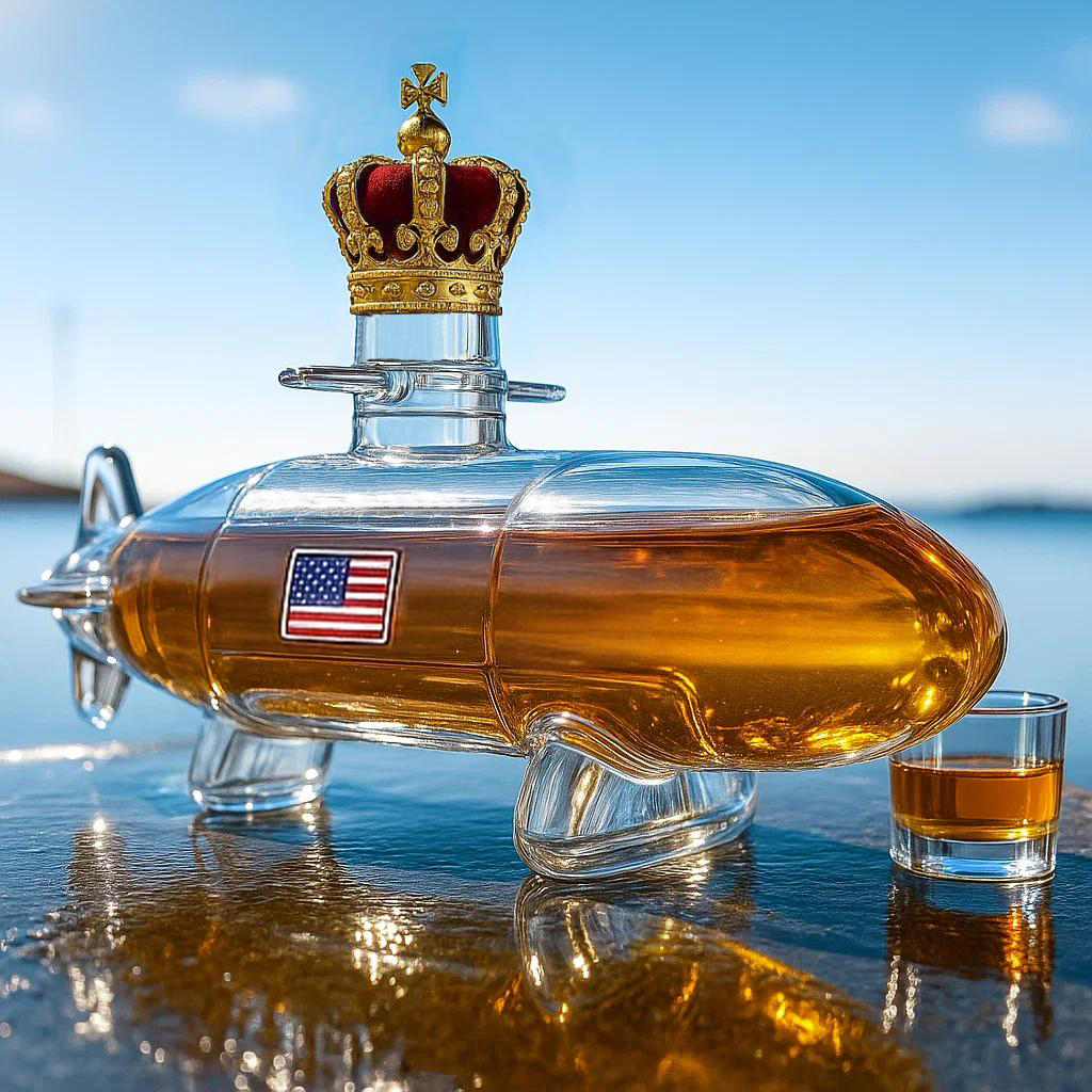 SSBN Whiskey Submarine Bottle