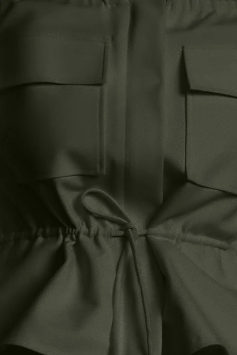 Off Shoulder Drawstring Top