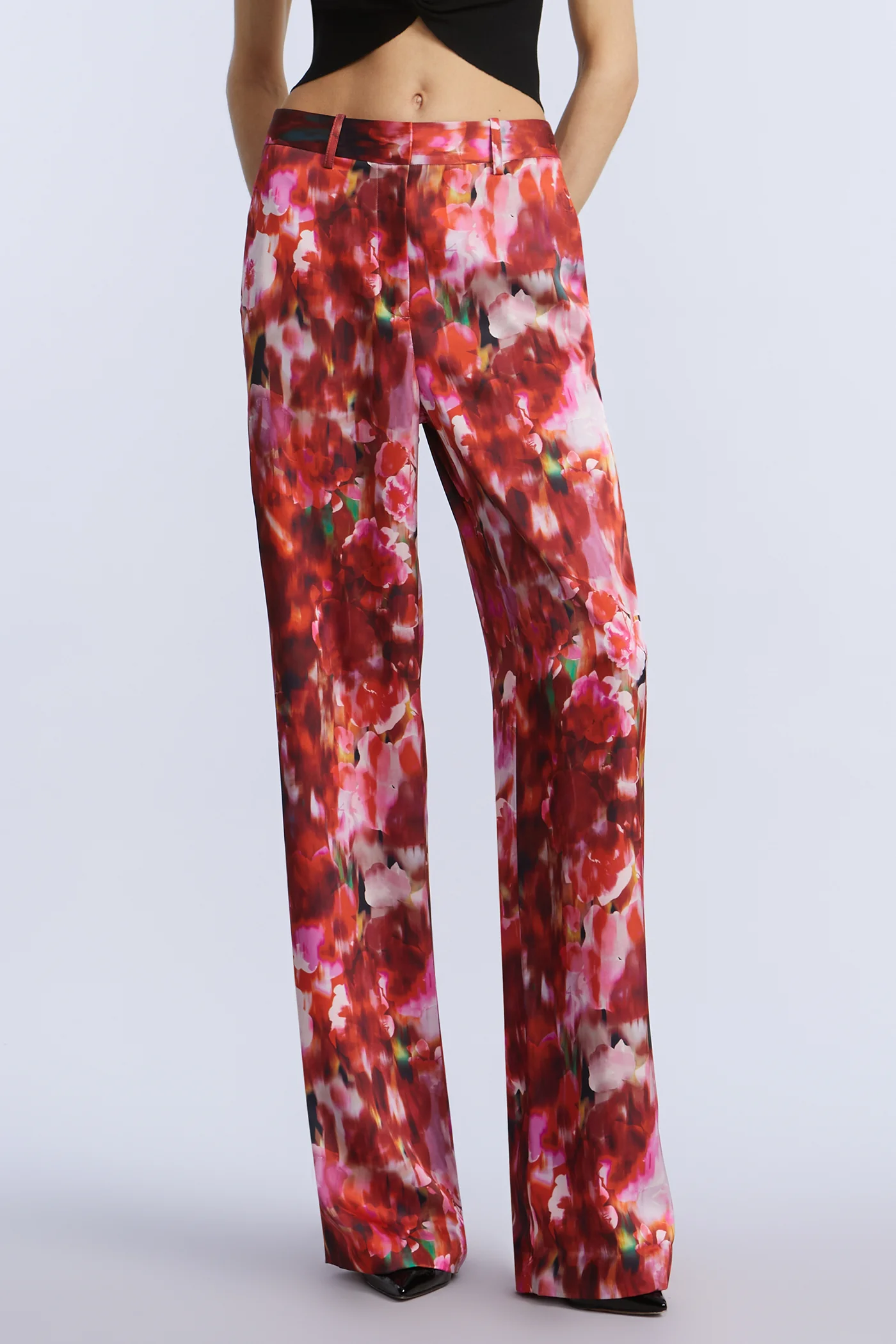 Washed Floral Pant