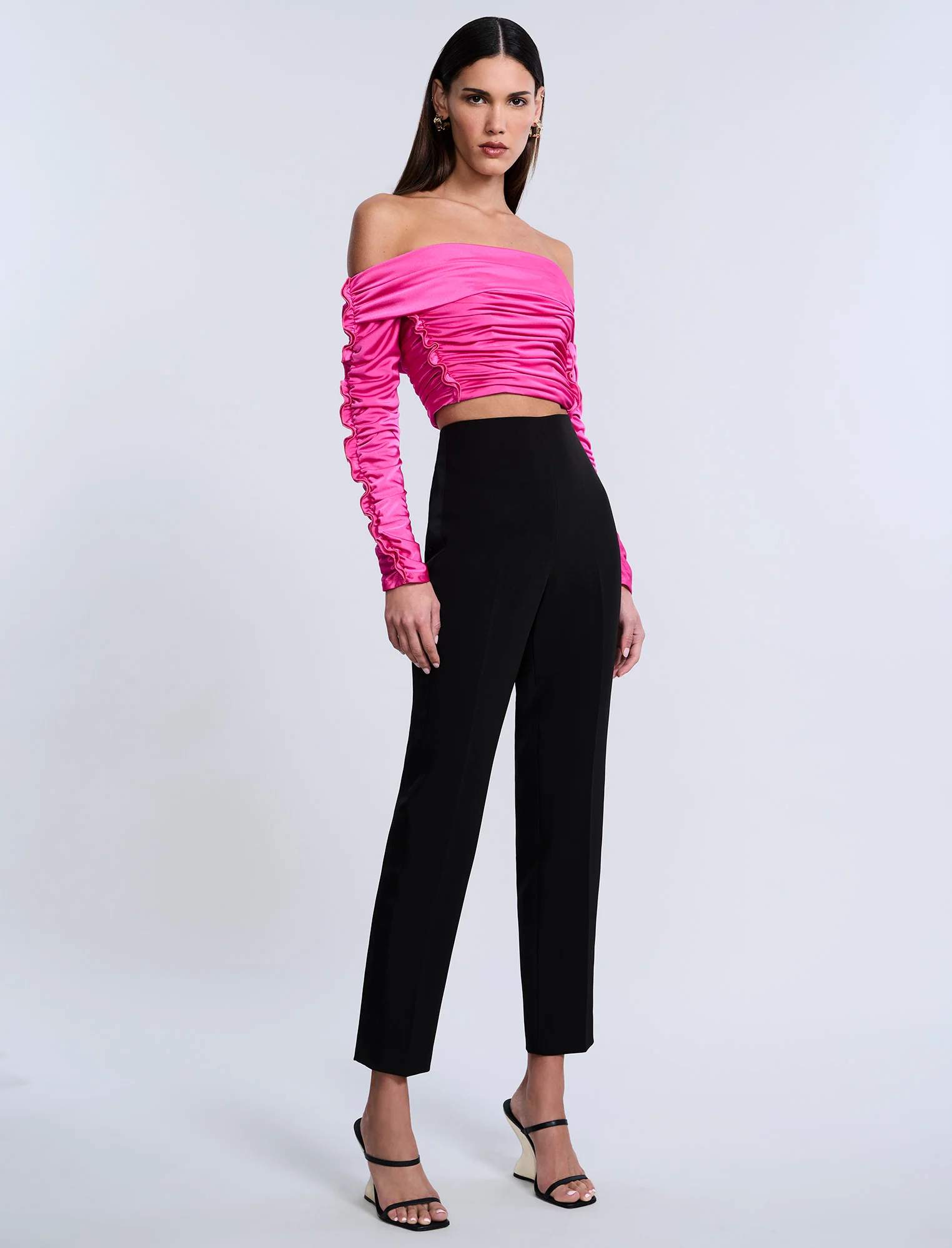 Lettuseruffle Off Shoulder Top