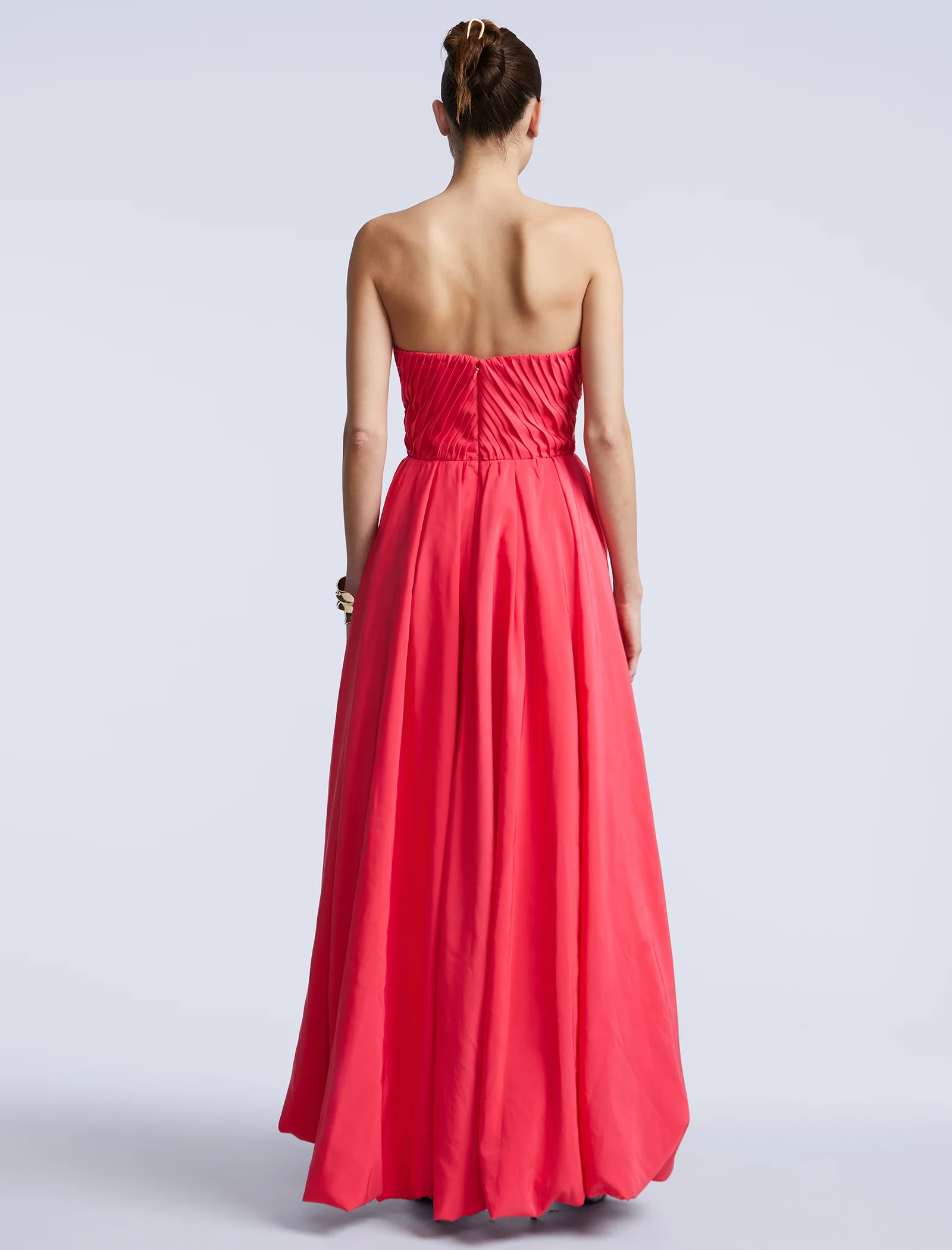 High Slit Ball Gown