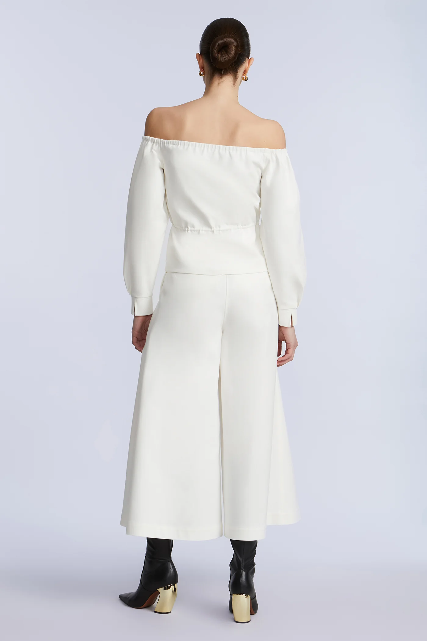 Off Shoulder Drawstring Top