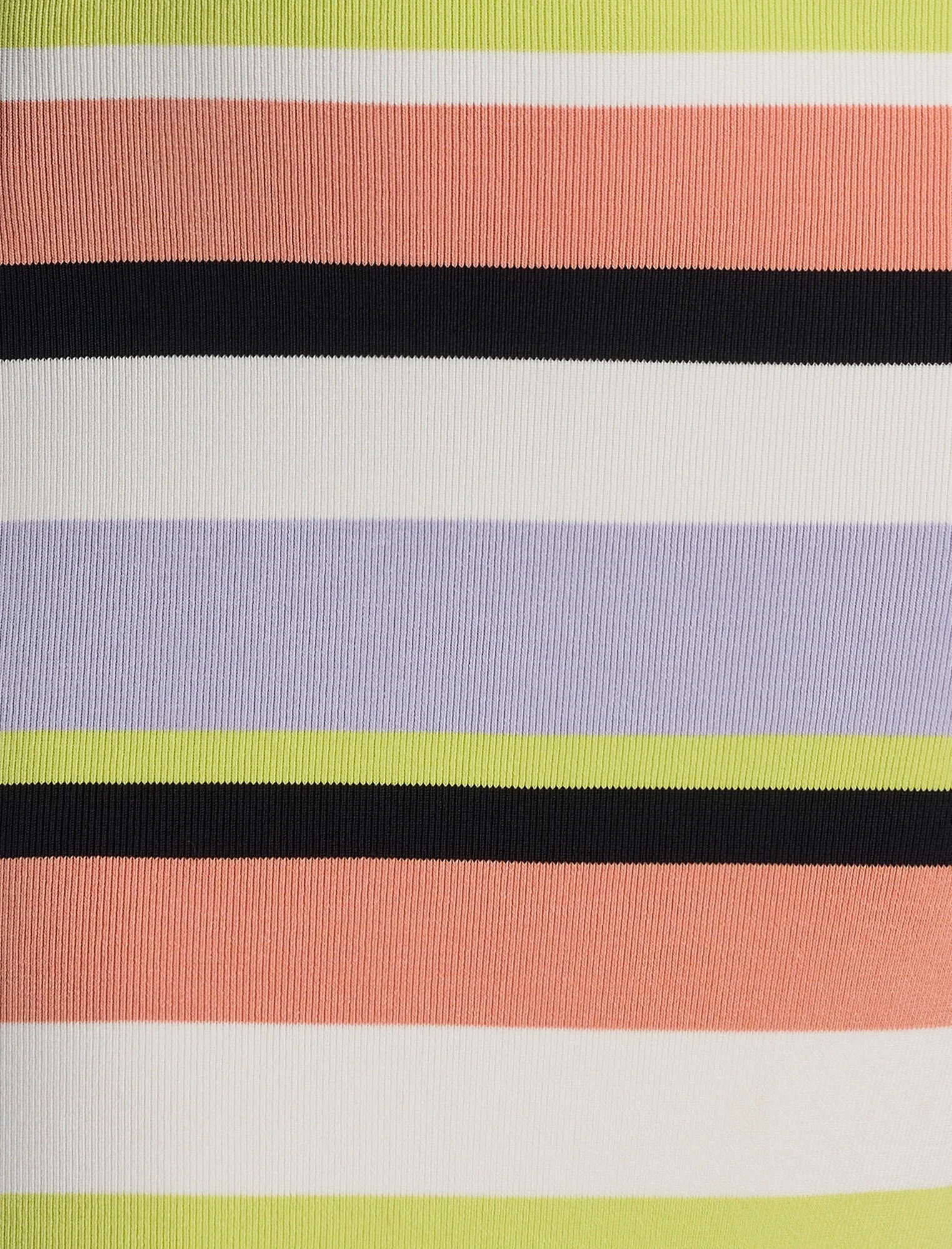 Stripe Knit Off-Shoulder Dress