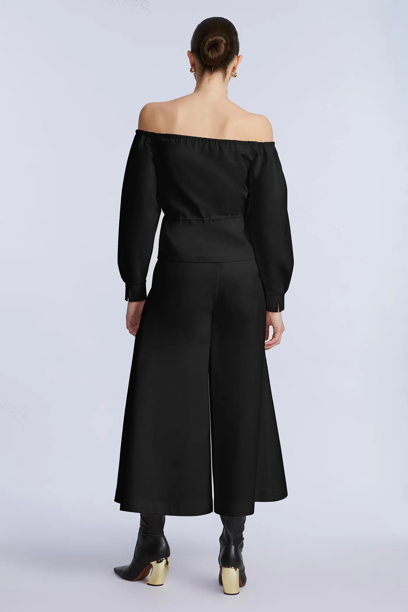 Off Shoulder Drawstring Top