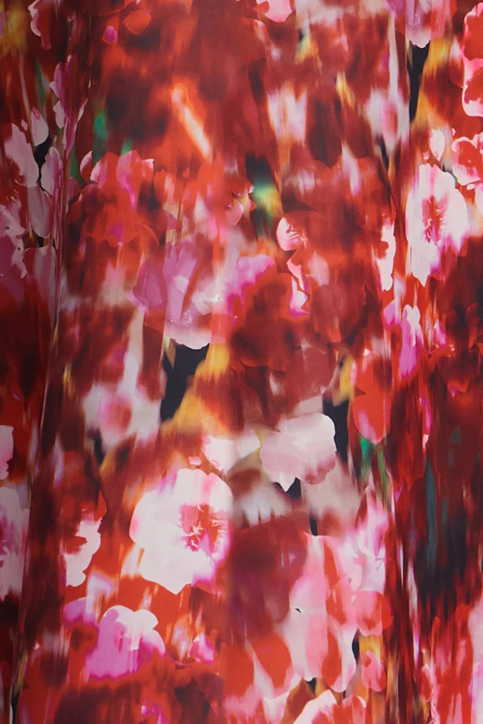 Washed Floral Blazer