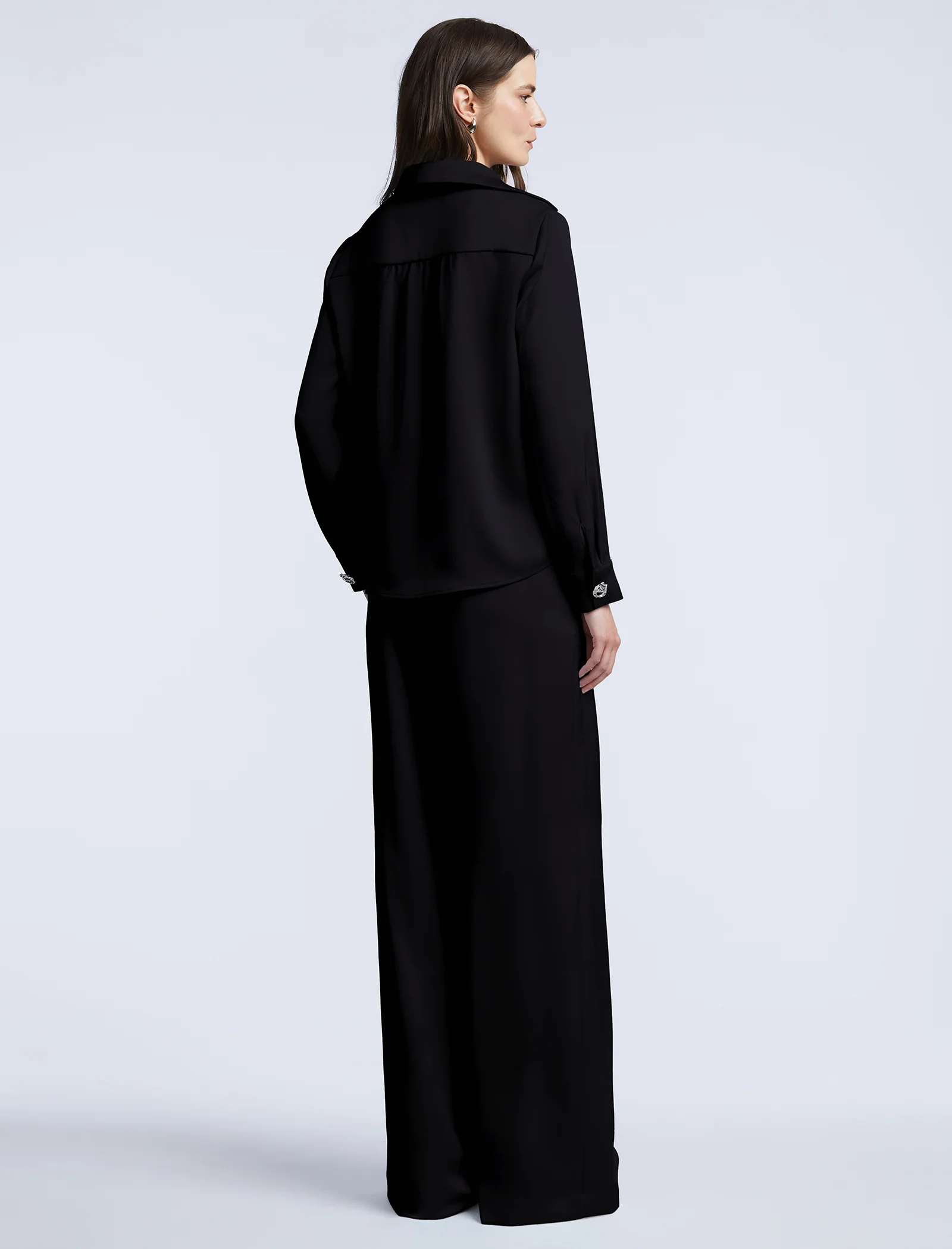 Washed Relaxed Button Down