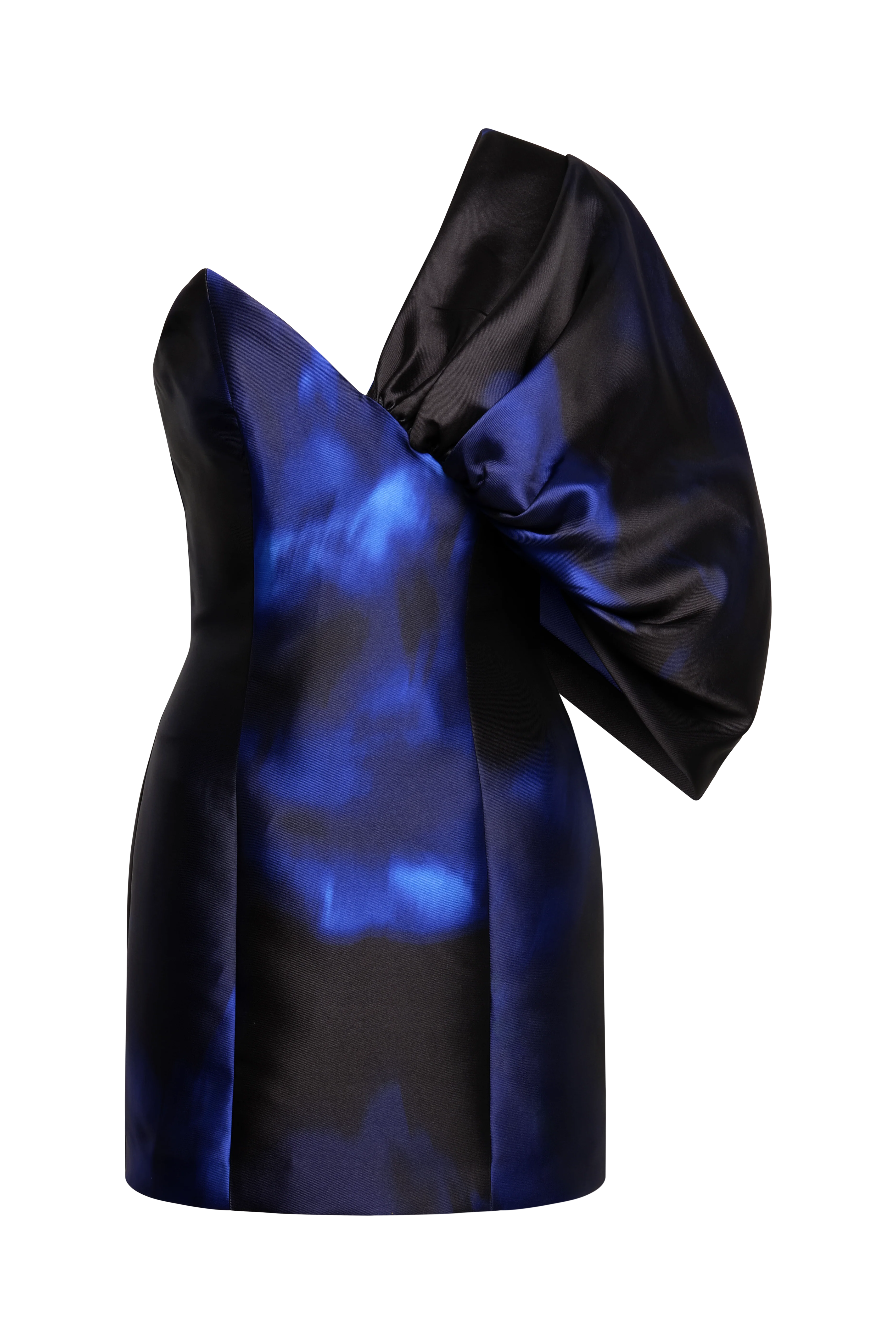 Exaggerated Sleeve Mini Dress