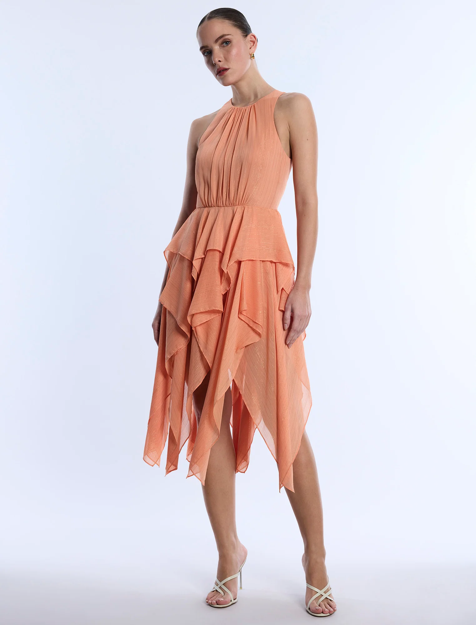 Ruffle Skirt Dress