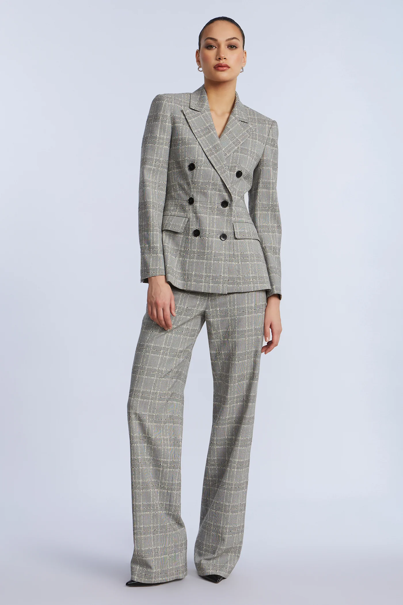 Glen Plaid Blazer