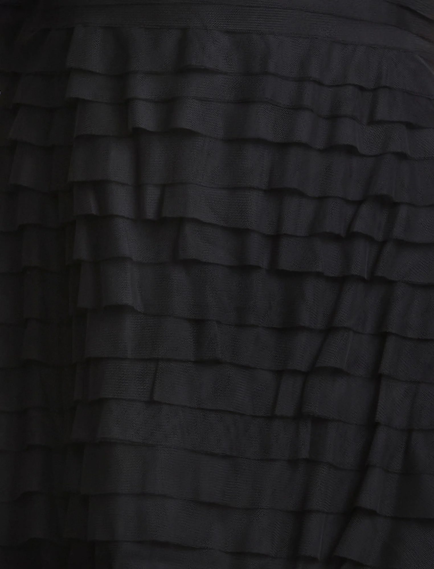 Tulle Tiered Mini Dress