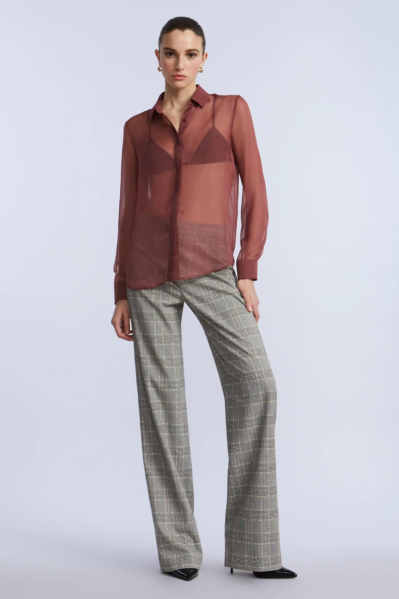 Glen Plaid Pant