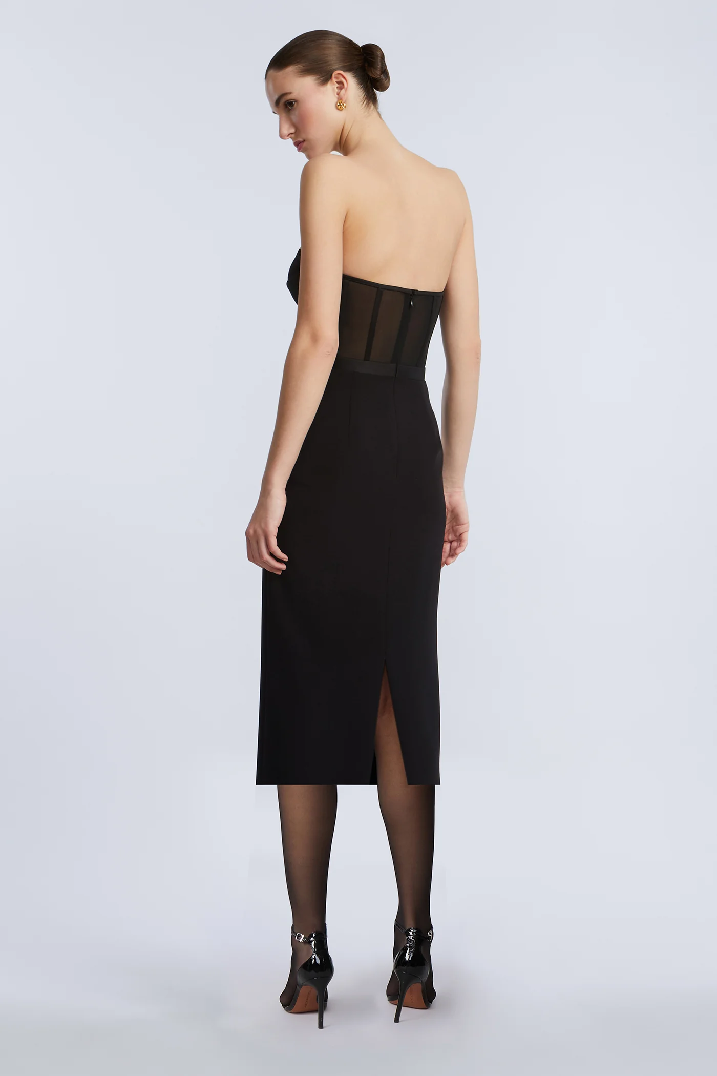 Satin Crepe Combo Midi