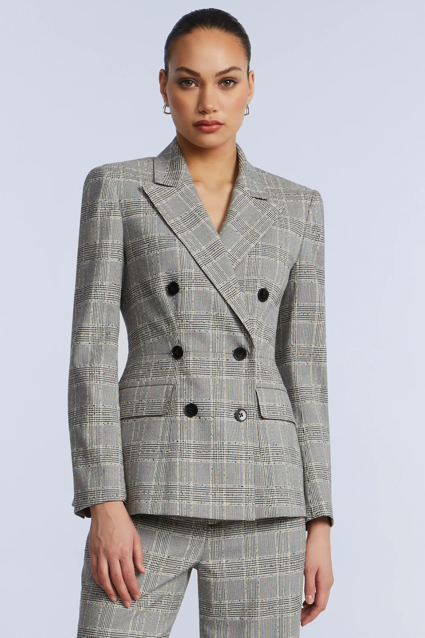 Glen Plaid Blazer