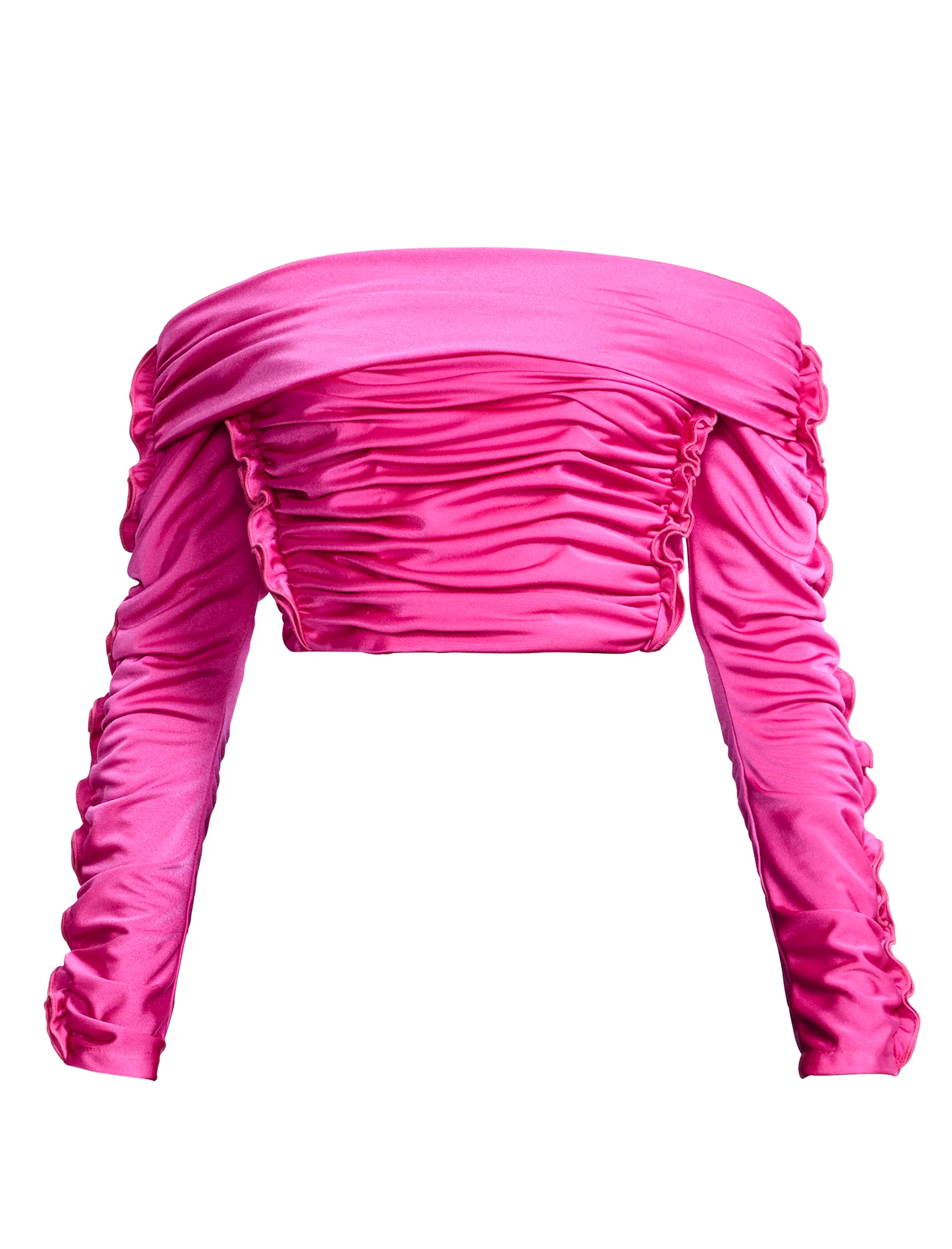 Lettuseruffle Off Shoulder Top