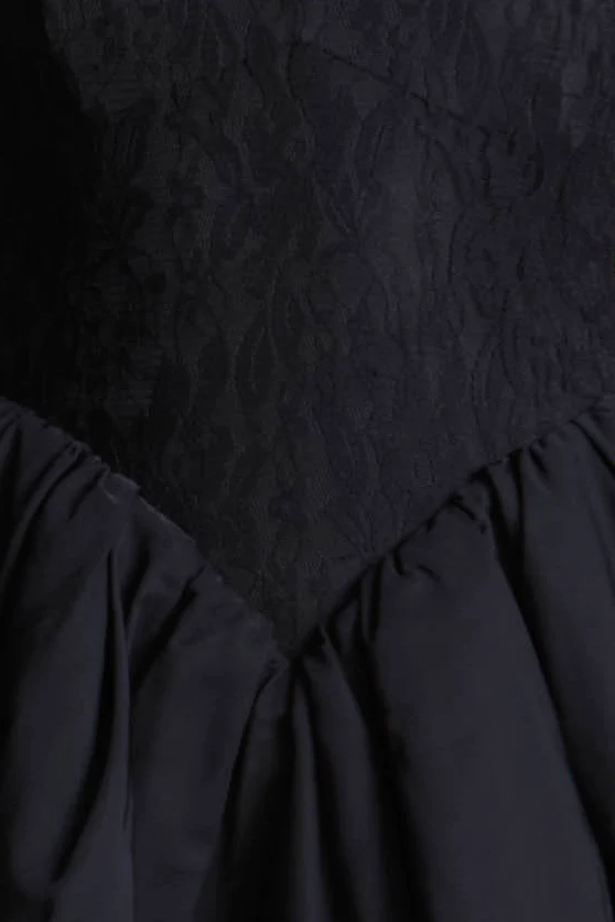 Stretch Lace Bubble Dress