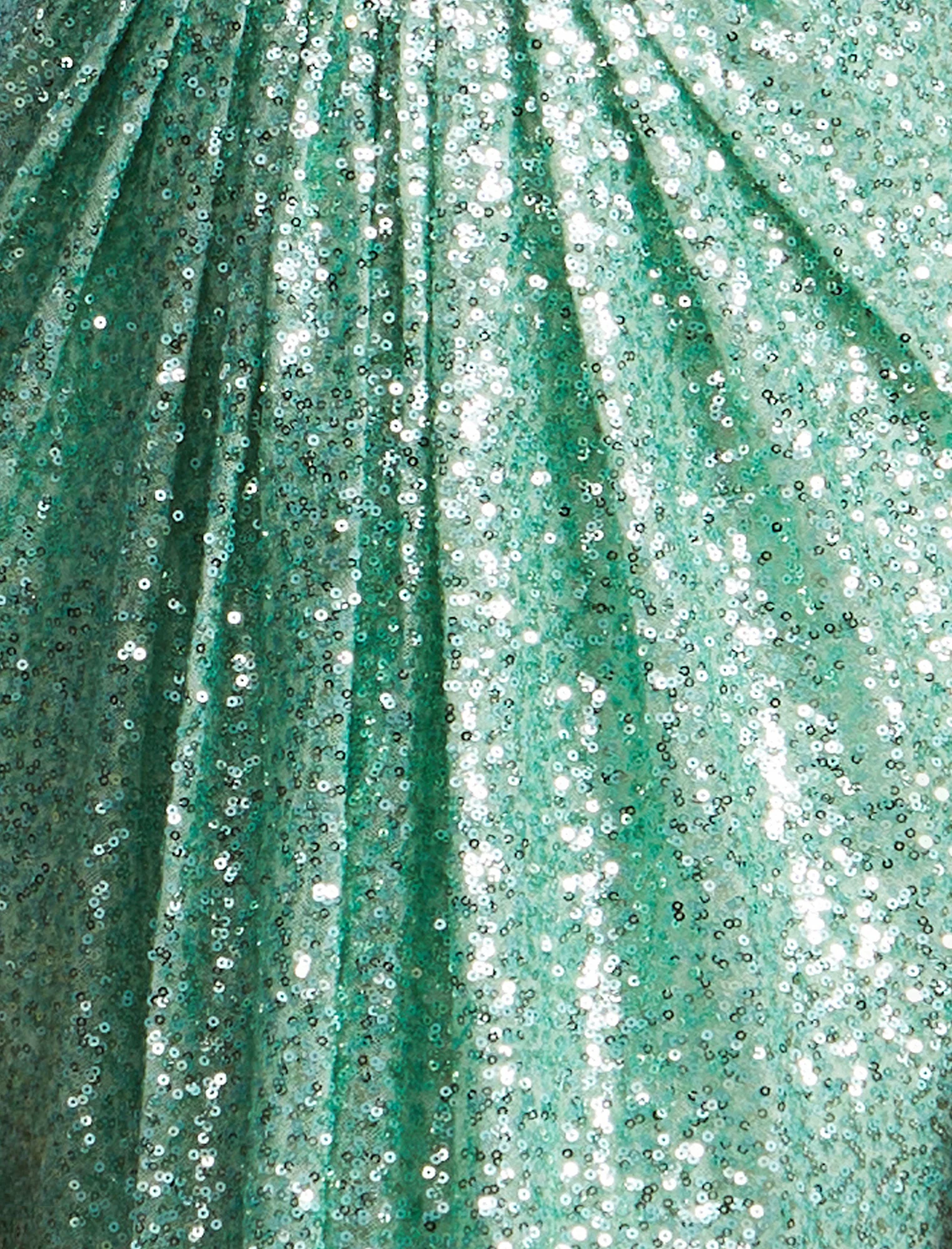 Plunging U Neckline Gown