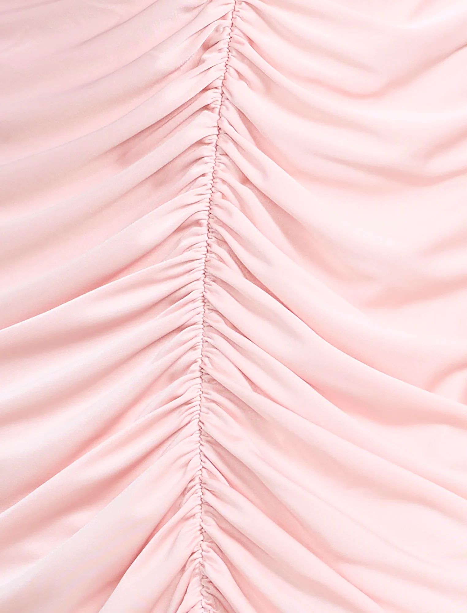 Hardware Ruched Midi Dress