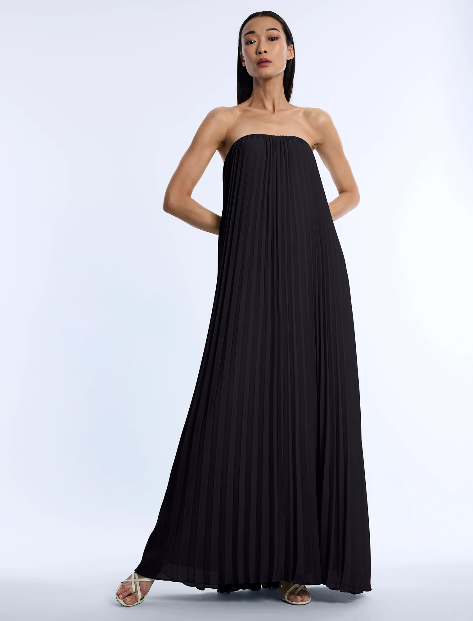 Pleated Gown
