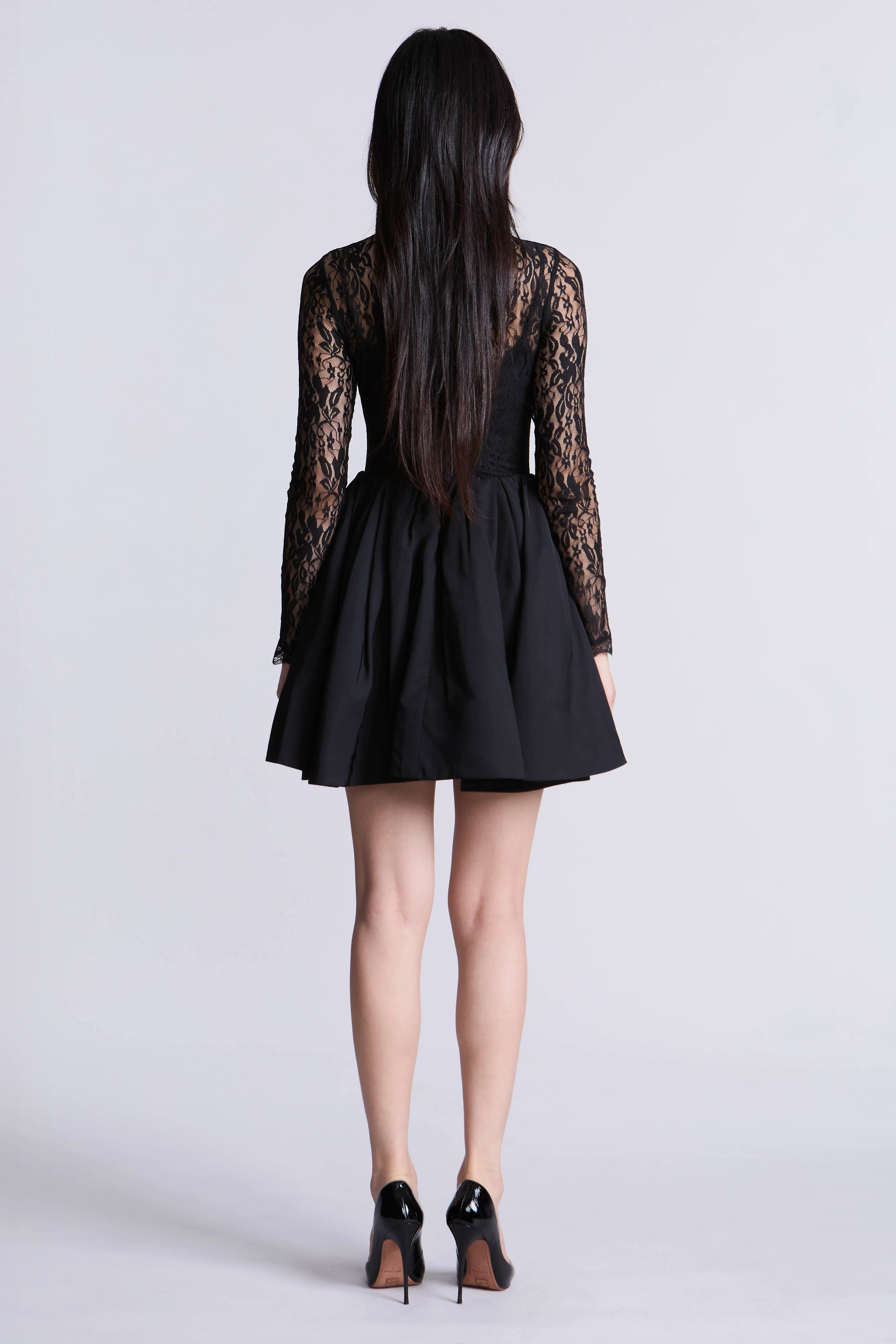 Stretch Lace Bubble Dress
