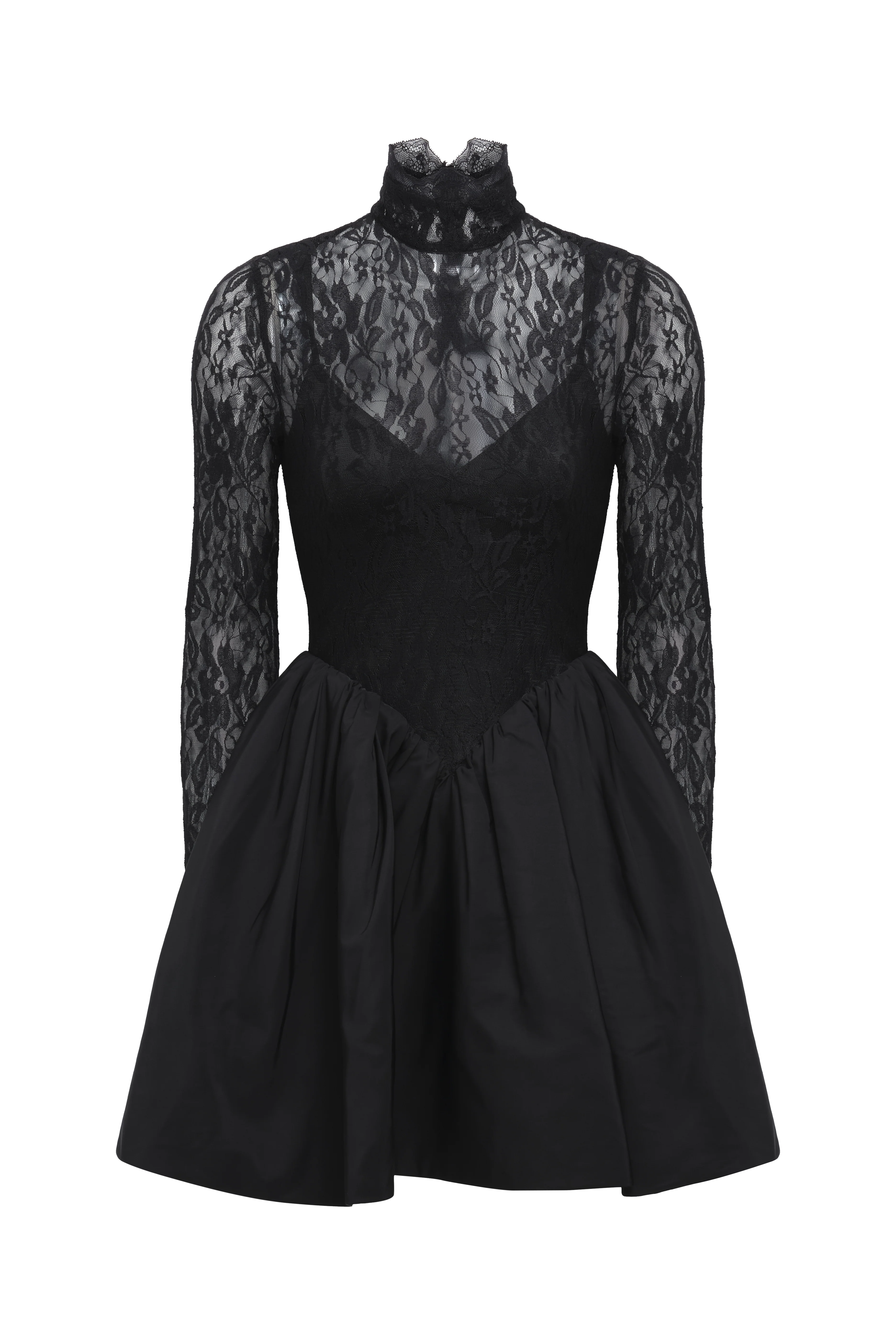 Stretch Lace Bubble Dress