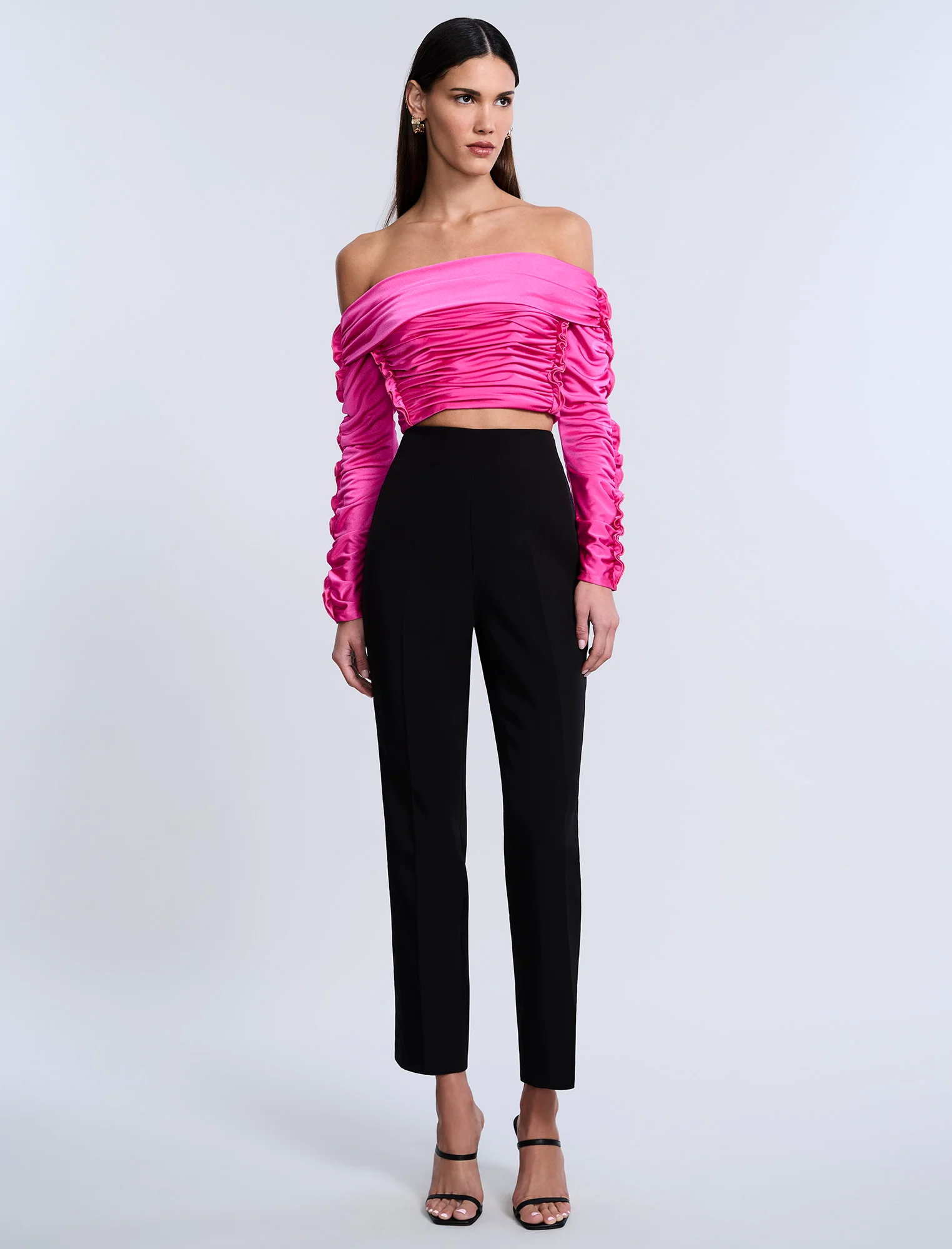 Lettuseruffle Off Shoulder Top