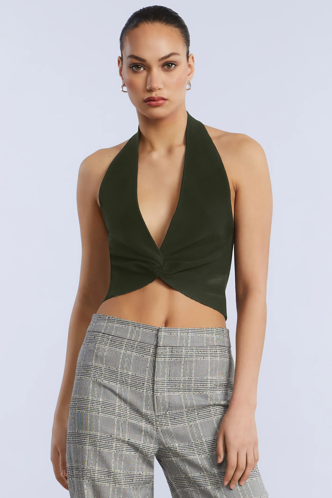 Halter Sweater Top