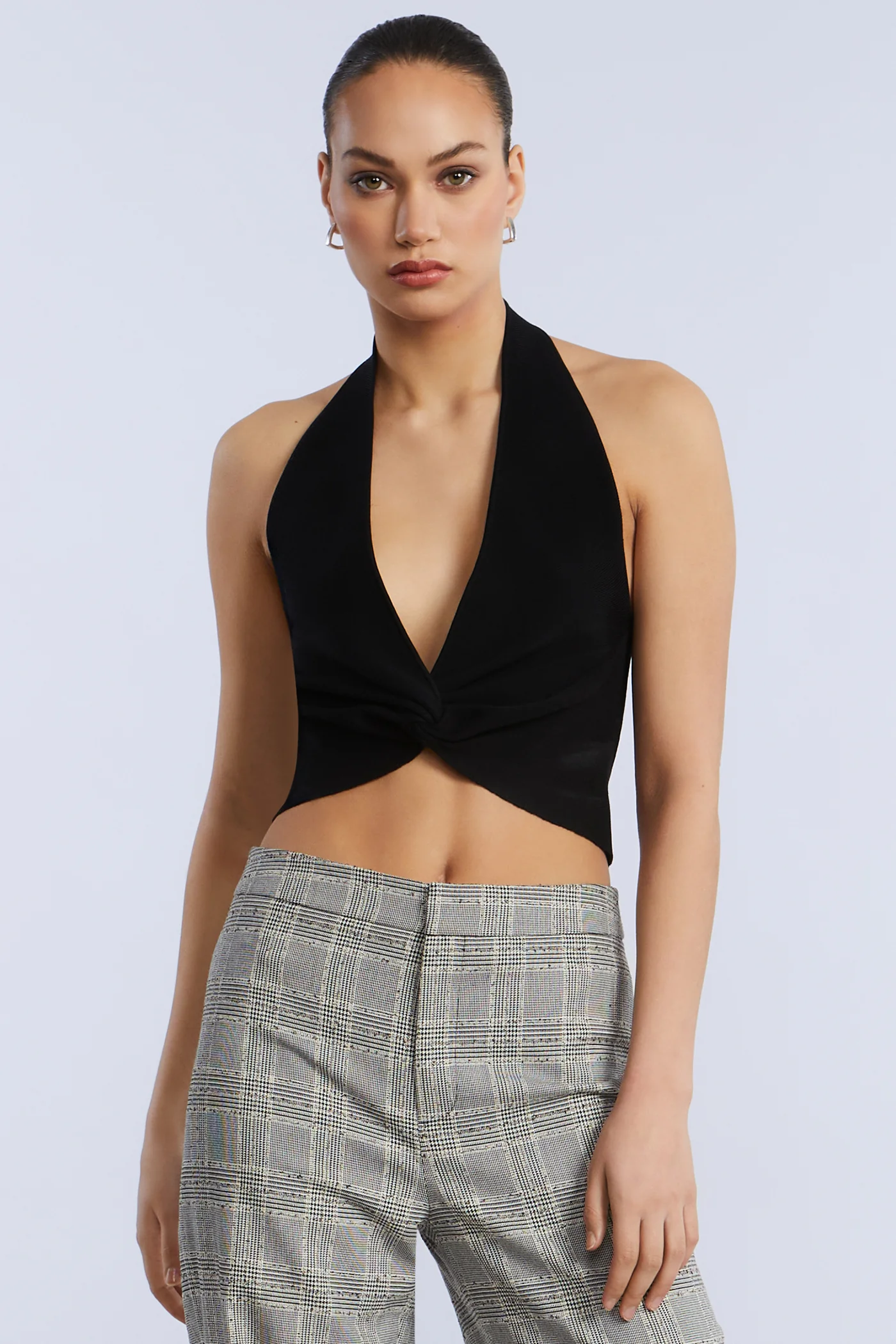 Halter Sweater Top