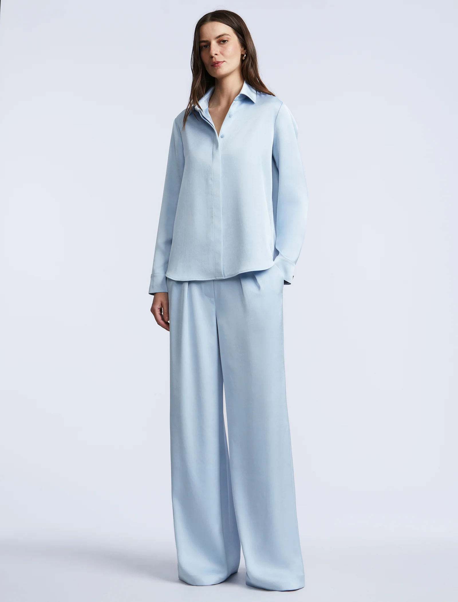 Washed Relaxed Tailored Pant