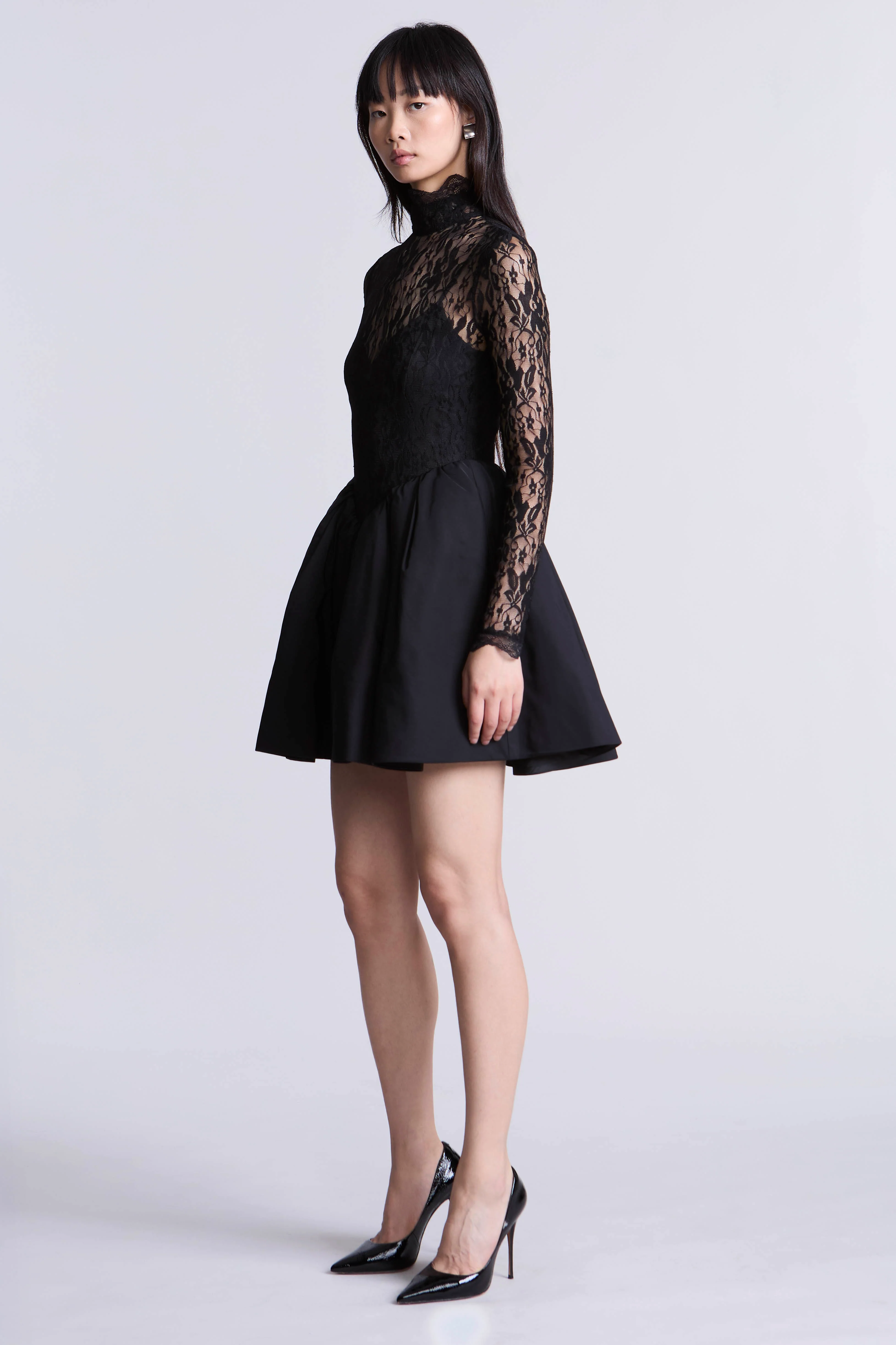 Stretch Lace Bubble Dress