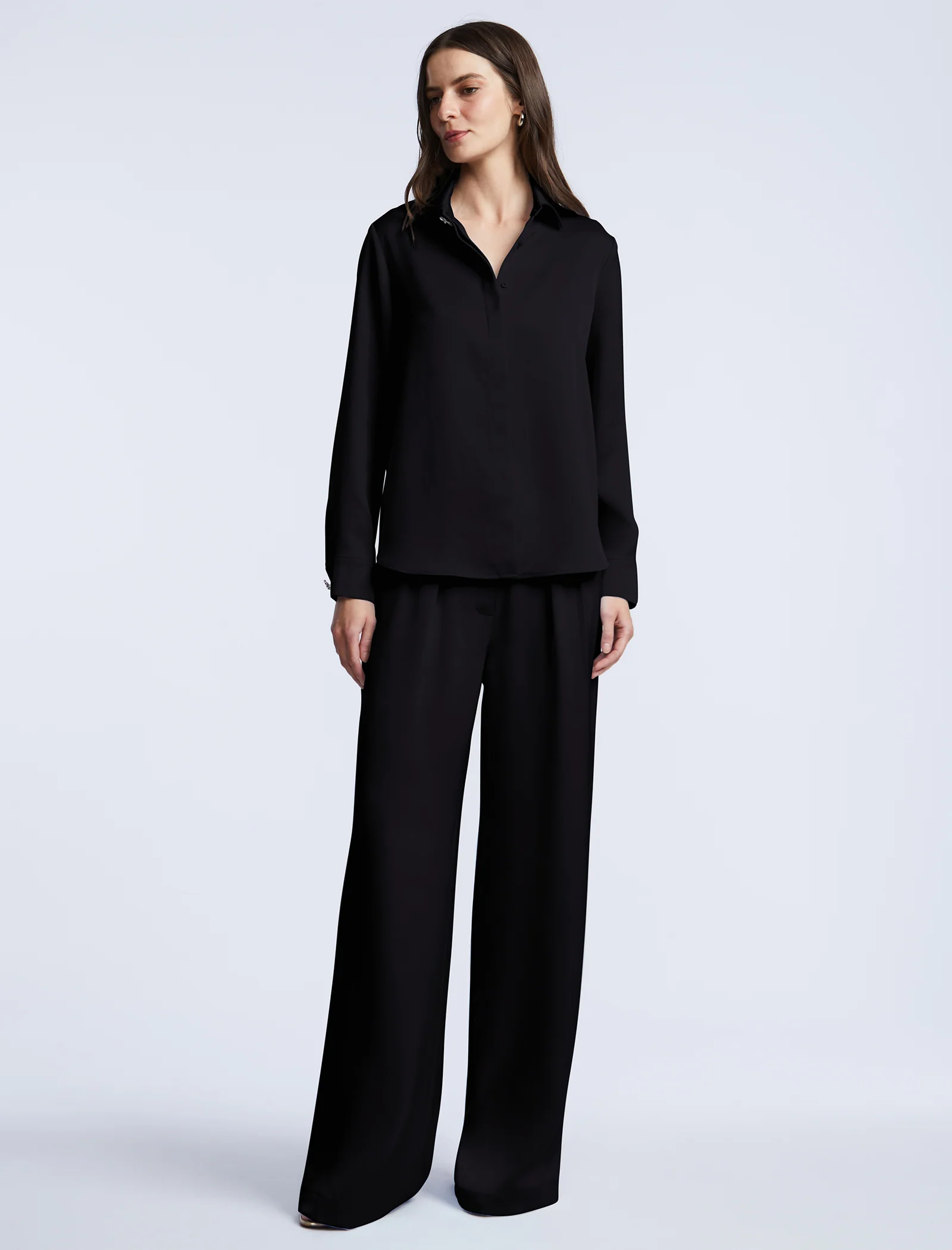 Washed Relaxed Button Down